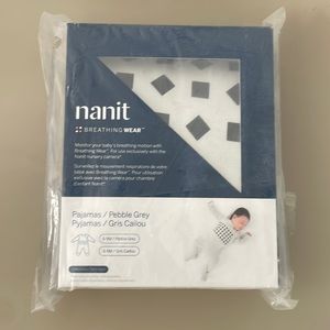 Nanit Pajamas Pebble Gray 6-9 months